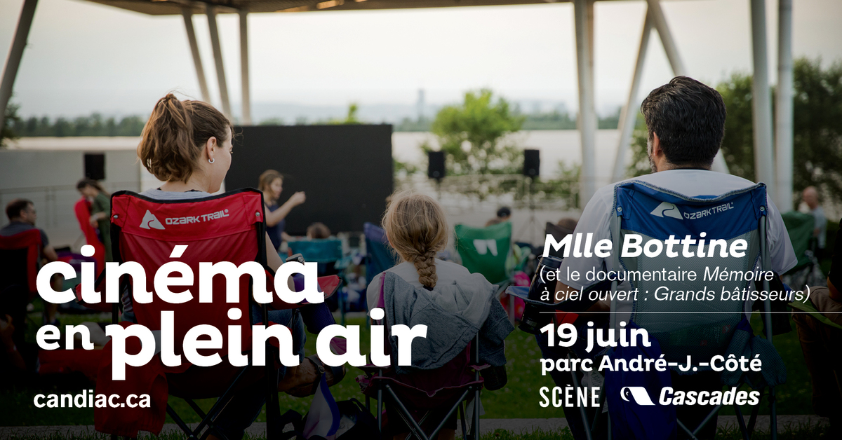 Cinéma en plein air | Mlle Bottine
