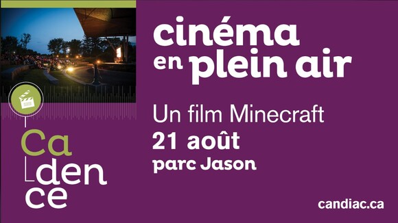 Cinéma en plein air | Un film Minecraft
