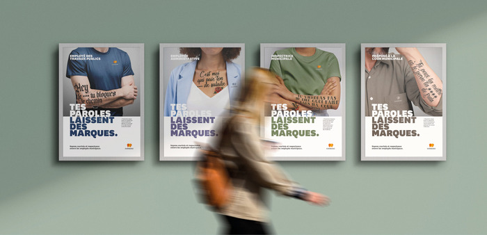 Tes paroles laissent des marques - Campagne de sensibilisation sur l’incivilité envers les employés