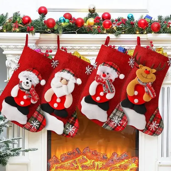Atelier : décoration d'un bas de Noël