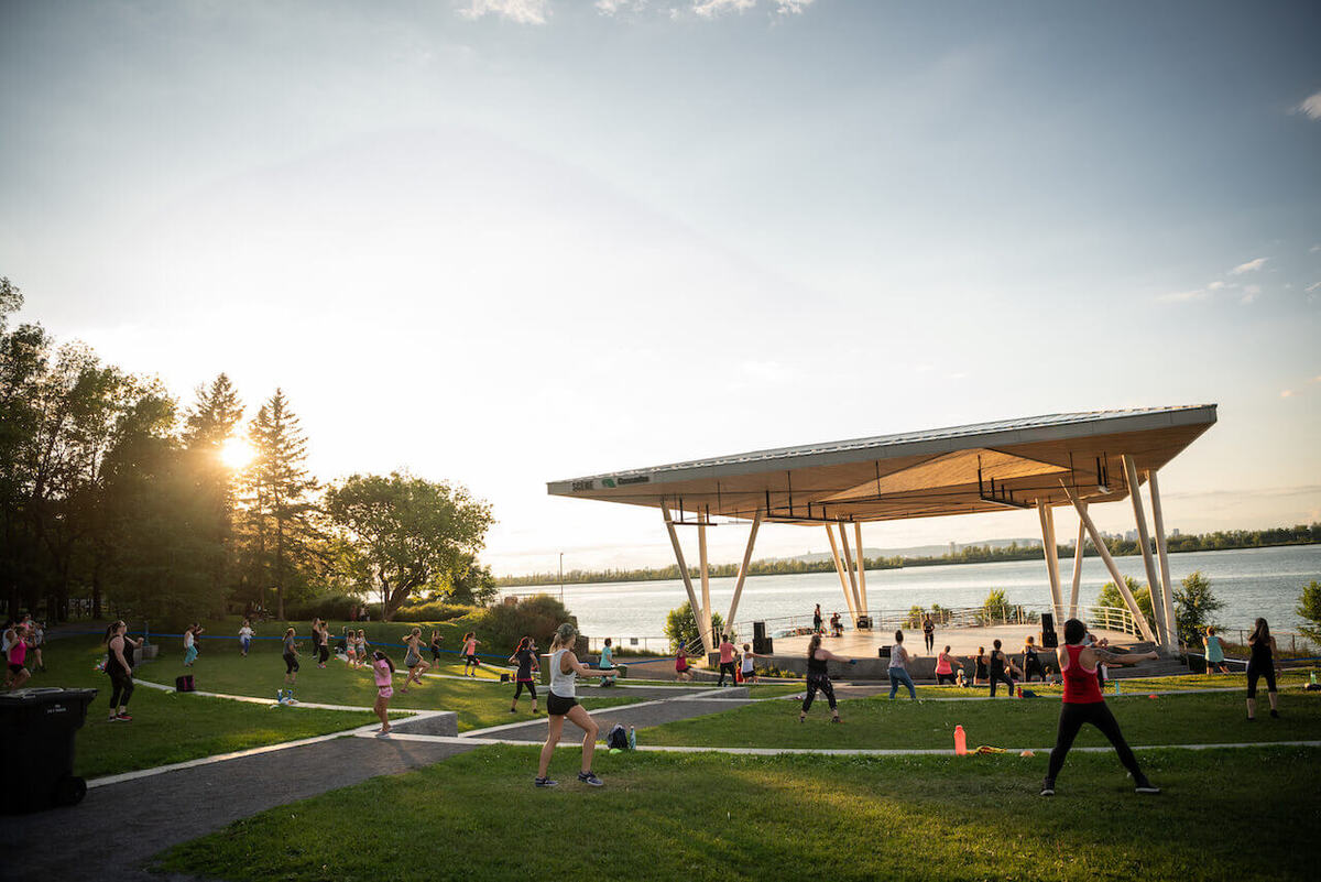Zumba en plein air