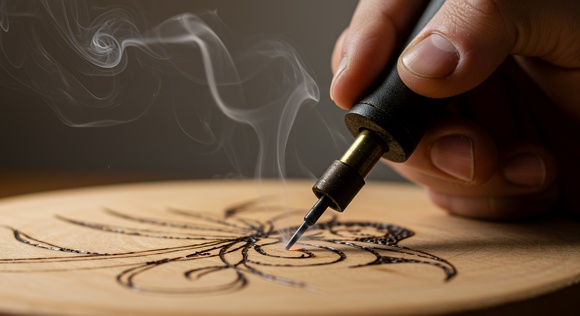 Atelier | Exploration artistique pyrogravure