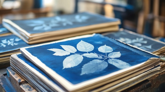 Atelier | Exploration artistique cyanotype