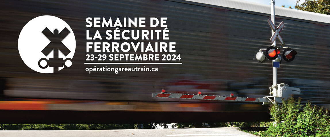 Semaine de la sécurité ferroviaire : prudence aux abords des voies ferrées