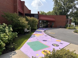 Fresque au Centre Claude-Hébert (2024)